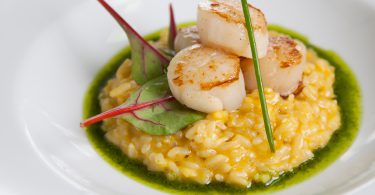 risotto cu parmezan si scoici