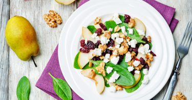 salata cu branza de capra