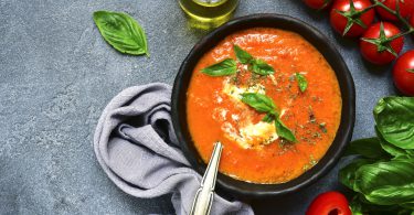 supa de rosii coapte